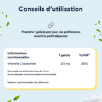 Conseil utilisation Vitamine C liposomale